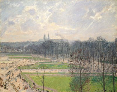Il Giardino delle Tuileries in un Pomeriggio d