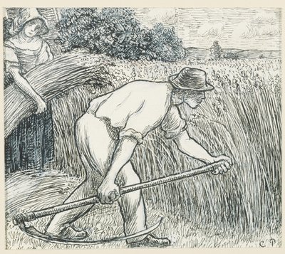 Il raccolto da Camille Jacob Pissarro