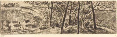 Il lungo paesaggio da Camille Pissarro