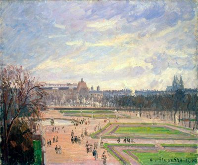 I Giardini delle Tuileries, 1900 da Camille Pissarro
