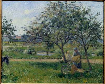 La carriola, frutteto da Camille Jacob Pissarro