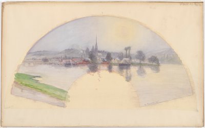 Veduta di Rouen da Camille Pissarro