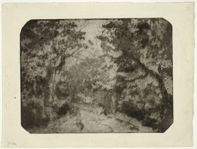 Stradina boscosa a Pontoise da Camille Pissarro