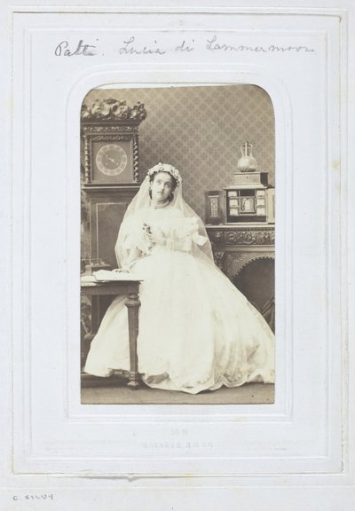 Adelina Patti, 1860-69 da Camille Silvy