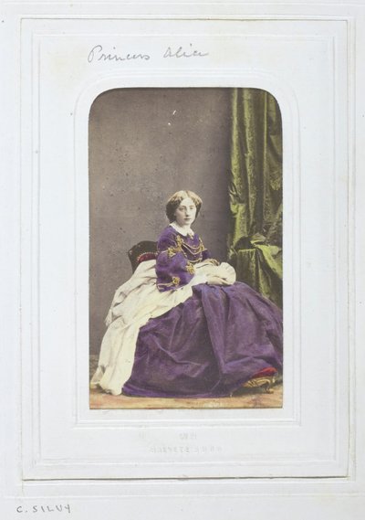 Principessa Alice, 1860-69 da Camille Silvy