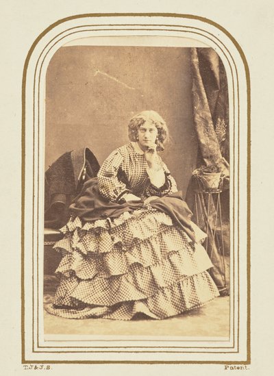 [Rose Leclerq (1845 - 1899), attrice] da Camille Silvy