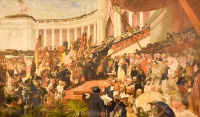 La celebrazione patriottica del cinquantesimo anniversario dell