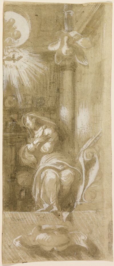 Studio per la Vergine Annunciata da Camillo Boccaccino