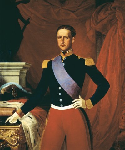 Ritratto di Francesco II delle Due Sicilie (Napoli) da Camillo Guerra