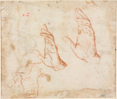 Studio di Mani verso, c. 1590 da Camillo Procaccini