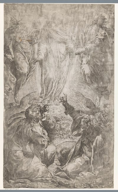 Trasfigurazione di Cristo sul monte Tabor da Camillo Procaccini