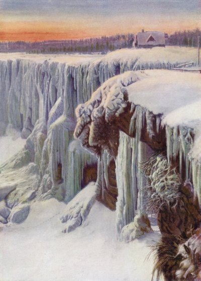 Cascate del Niagara ghiacciate in inverno (foto a colori) da Canadian Photographer