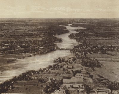 Riviere Des Prairies, alle spalle dell