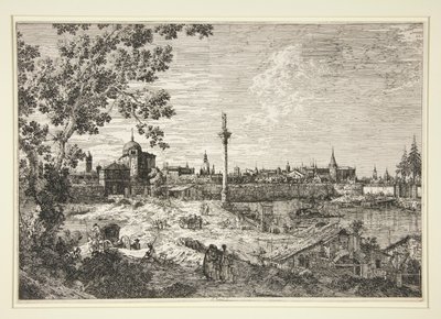 Veduta immaginaria di Padova, dalla serie Vedute da Canaletto (Giovanni Antonio Canal)