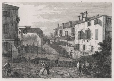 Le Porte Del Dolo, dalla serie Vedute da Canaletto (Giovanni Antonio Canal)