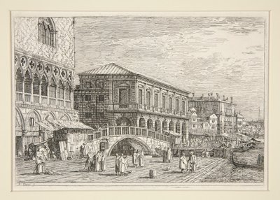 Le Preson, V., dalla serie Vedute da Canaletto (Giovanni Antonio Canal)