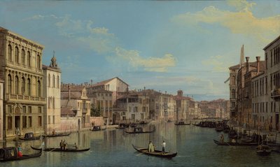 Il Canal Grande a Venezia da Palazzo Flangini a Campo San Marcuola da Canaletto (Giovanni Antonio Canal)