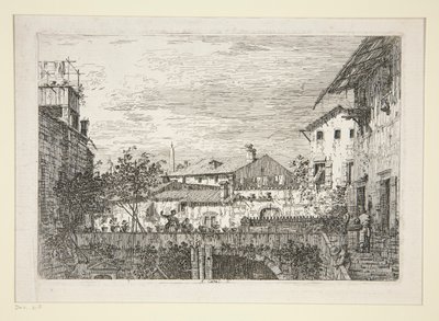 La Terrazza, dalla serie Vedute da Canaletto (Giovanni Antonio Canal)