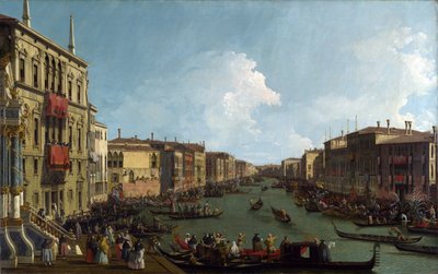 Una Regata sul Canal Grande da Canaletto
