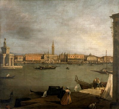 Canaletto - Bacino di San Marco, NMW A 76 da Canaletto