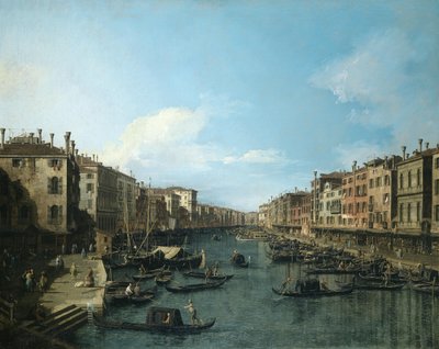 Canaletto - Canal Grande, 1738-42 da Canaletto