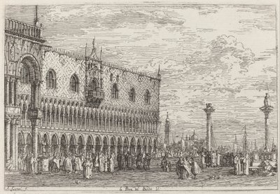 Canaletto - La Piera del Bando. V. - Google Art Project da Canaletto