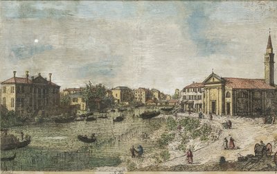 Canaletto Al Dolo colorized da Canaletto