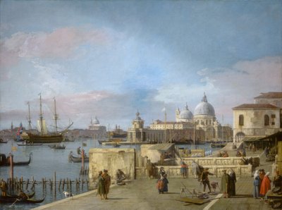 Ingresso al Canal Grande dal Molo, Venezia, 1742-1744 da Canaletto