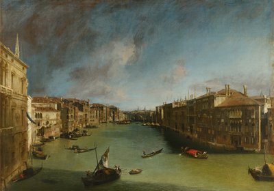 Canal Grande da Palazzo Balbi verso Rialto da Canaletto