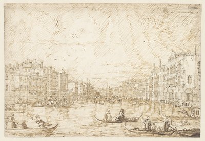 Canal Grande a Venezia da Canaletto