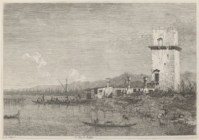 La Torre di Malghera da Canaletto