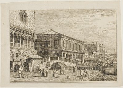 Le Prigioni. V., da Vedute da Canaletto