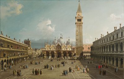 Piazza San Marco da Canaletto