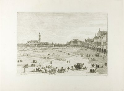 Prà della Valle, da Vedute da Canaletto