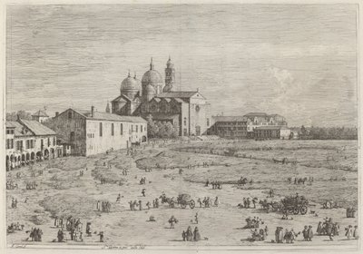 S. Giustina in pra della Vale, c. 1735-1746 da Canaletto