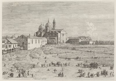 S. Giustina in pra della Vale, c. 1735-1746 da Canaletto