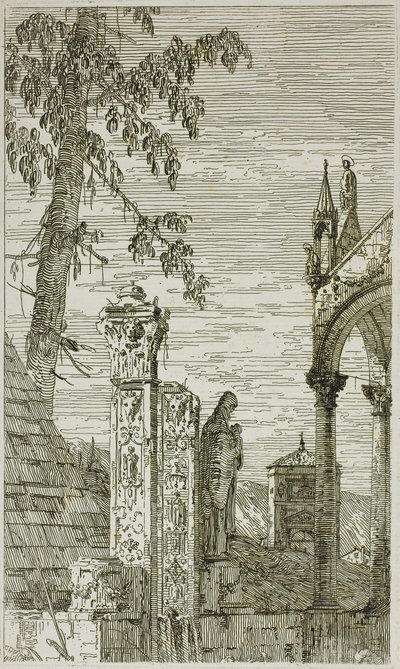La Tomba del Vescovo, da Vedute da Canaletto