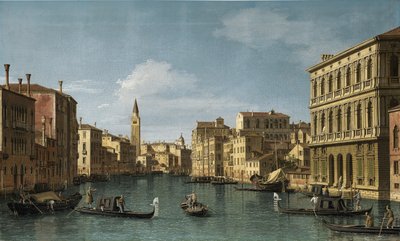 Il Canal Grande, Venezia, guardando a nord-ovest dalla Ca