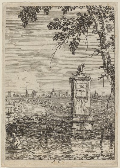 Il piccolo monumento da Canaletto