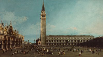 La Piazza San Marco, Venezia da Giovanni Antonio Canal