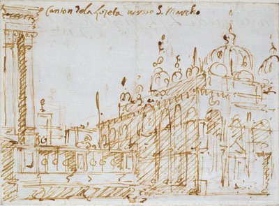Venezia: San Marco e la Loggetta da Canaletto