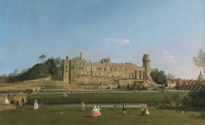 Castello di Warwick da Canaletto