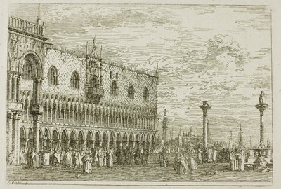 La Piera del Band V, da Vedute da Canaletto