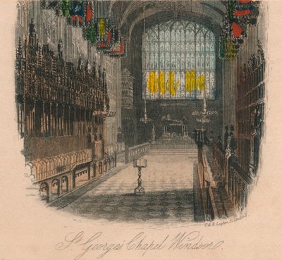 Cappella di San Giorgio, Windsor da CandE Layton