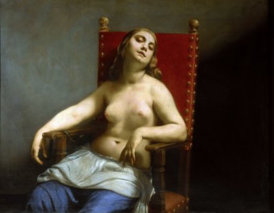 La morte di Cleopatra, 1660 da Canlassi