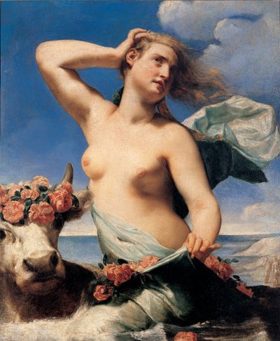 Il Ratto di Europa, c. 1650 da Canlassi