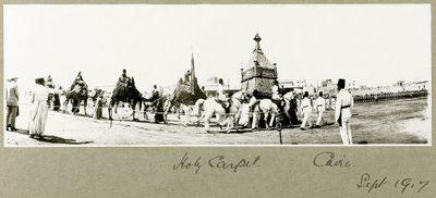 Tappeto Sacro, Il Cairo, settembre 1917 da Capt. Arthur Rhodes