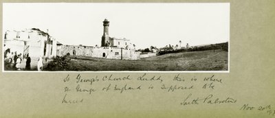 Chiesa di San Giorgio, Ludd, 2 dicembre 1917 da Capt. Arthur Rhodes