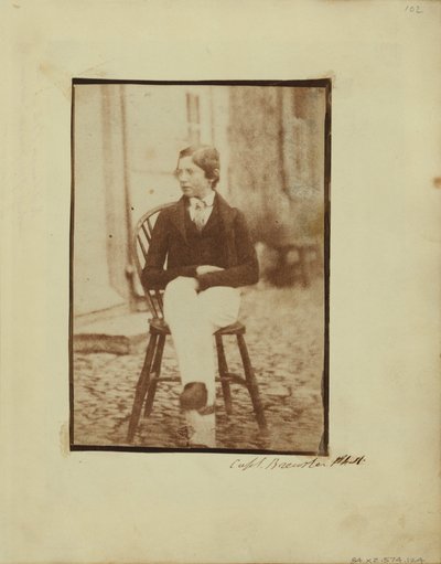Ritratto di un ragazzo da Capt. Henry Craigie Brewster