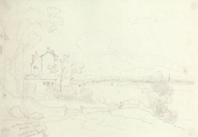 A Newnham Guardando il Severn verso Est, Marzo 1848 da Capt. Thomas Hastings